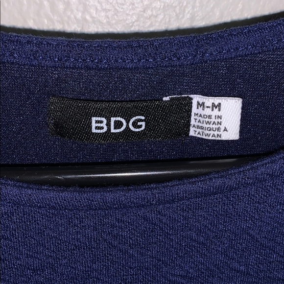 Dark blue mini dress BDG - Picture 2 of 4